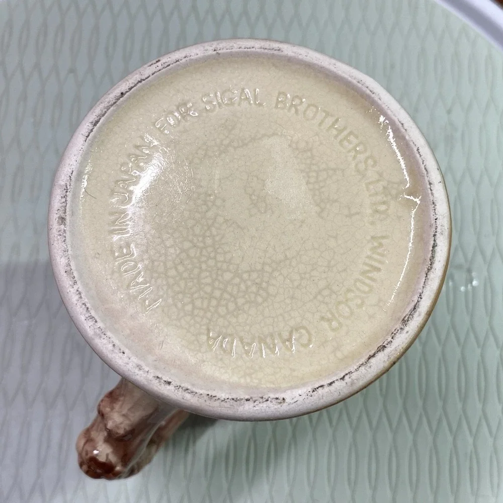 VTG NIAGARA FALLS CANADA - RAINBOW BRIDGE BEER‎ STEIN BREWERIANA COLLECTORS